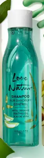 Oriflame Love Nature Shampoo For Dandruff Control with Organic Tea Tree Oil & Aloe Vera tilbud