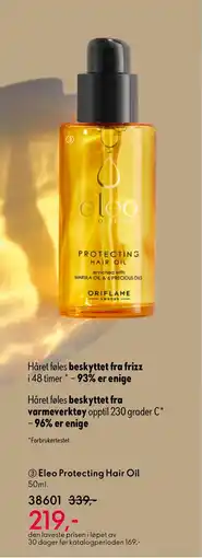 Oriflame Eleo Protecting Hair Oil tilbud