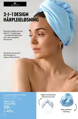 Oriflame Arctic Ritual Satin Hair Wrap tilbud