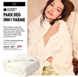 Oriflame Winter's Embrace Blanket tilbud