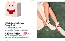 Oriflame Winter's Embrace Fuzzy Socks tilbud