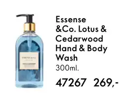 Oriflame Essense &Co. Lotus & Cedarwood Hand & Body Wash tilbud