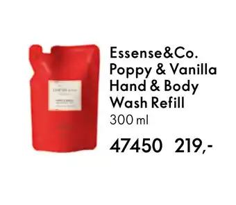Oriflame Essense&Co. Poppy & Vanilla Hand & Body Wash Refill tilbud