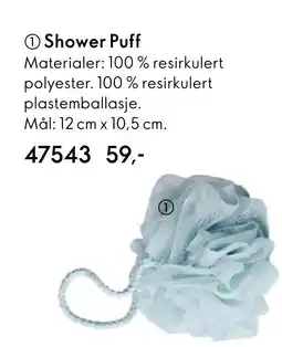 Oriflame Shower Puff tilbud