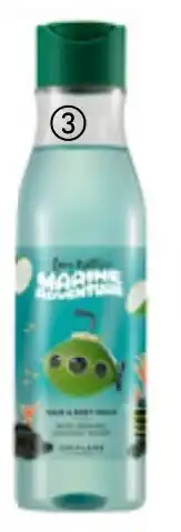 Oriflame Love Nature Marine Adventure Hair & Body Wash with Organic Coconut Water tilbud