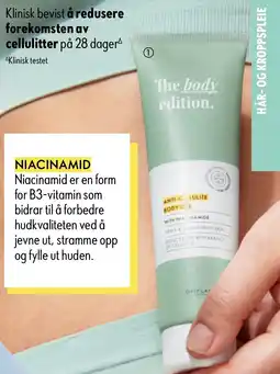 Oriflame The body edition Anti-Cellulite Body Gel tilbud