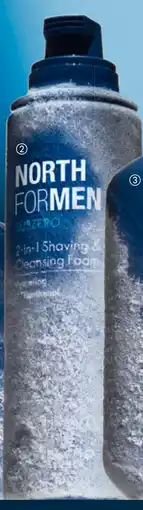 Oriflame North For Men Subzero 2-in-1 Shaving & Cleansing Foam tilbud