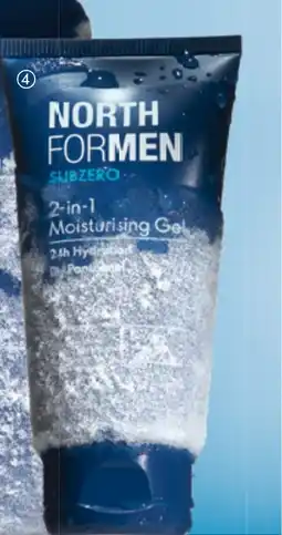 Oriflame North For Men Subzero 2-in-1 Moisturising Gel tilbud