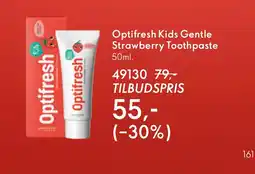 Oriflame Optifresh Kids Gentle Strawberry Toothpaste tilbud