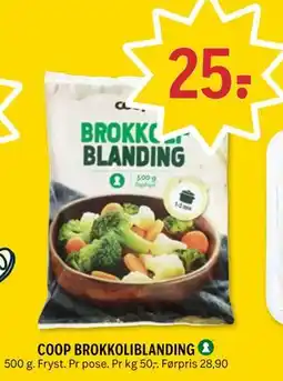 Coop Prix COOP BROKKOLIBLANDING tilbud