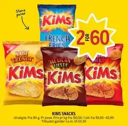 Coop Prix KIMS SNACKS tilbud