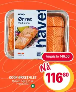 Coop Extra Coop ørretfilet tilbud