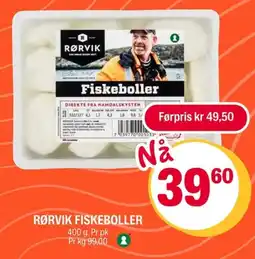 Coop Extra Rørvik fiskeboller tilbud