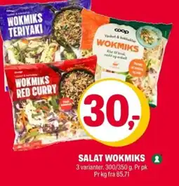 Coop Extra Salat wokmiks tilbud