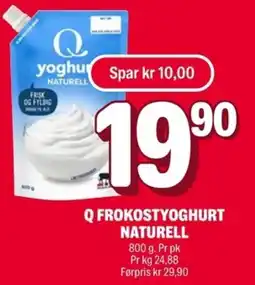 Coop Extra Q Frokostyoghurt naturell tilbud