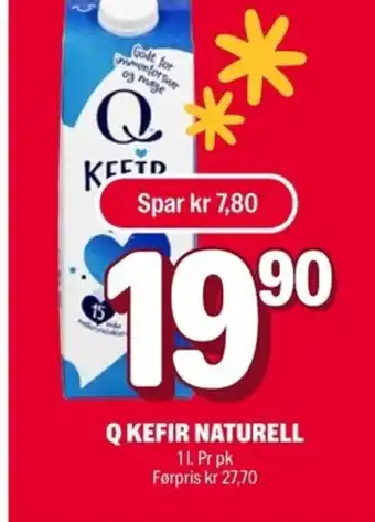Coop Extra Q Kefir naturell tilbud