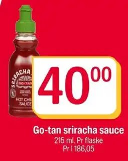 Coop Extra Go-tan sriracha sauce tilbud