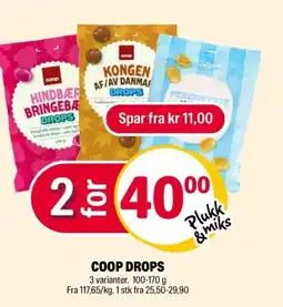 Coop Extra Coop Drops tilbud