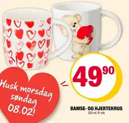 Coop Extra Bamse- og hjertekrus tilbud