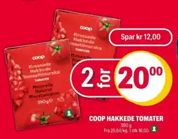 Coop Extra Coop Hakkede tomater tilbud