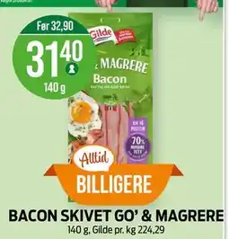 Kiwi BACON SKIVET GO’ & MAGRERE tilbud