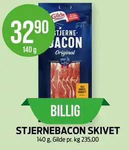 Kiwi STJERNEBACON SKIVET tilbud