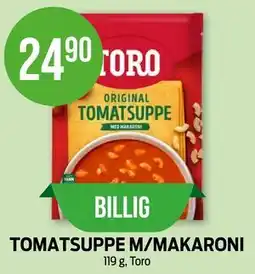 Kiwi TOMATSUPPE M/MAKARONI tilbud