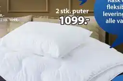 JYSK 2 stk. puter tilbud