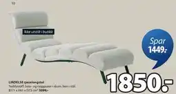 JYSK LINDELSE sjeselongstol tilbud