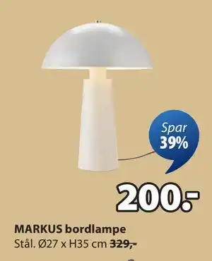 MARKUS bordlampe