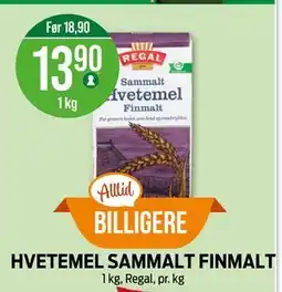 Kiwi HVETEMEL SAMMALT FINMALT tilbud
