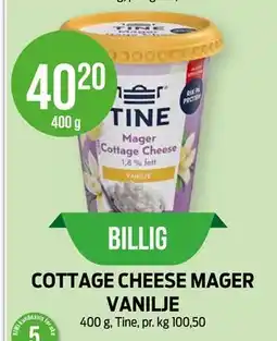 Kiwi COTTAGE CHEESE MAGER VANILJE tilbud
