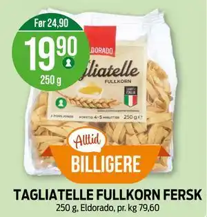 Kiwi TAGLIATELLE FULLKORN FERSK tilbud