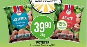 Kiwi POTETER tilbud