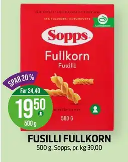 Kiwi FUSILLI FULLKORN tilbud