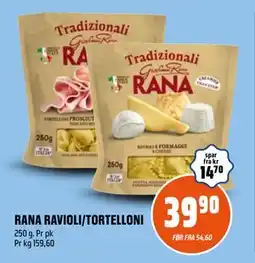 Coop Obs RANA RAVIOLI/TORTELLONI tilbud