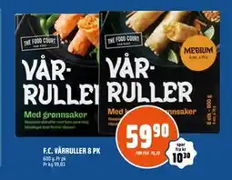 Coop Obs F.C. VÅRRULLER 8 PK tilbud