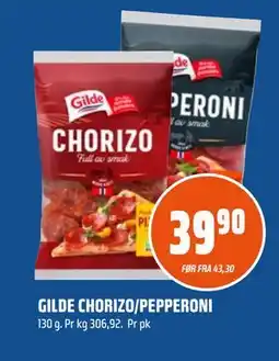 Coop Obs GILDE CHORIZO/PEPPERONI tilbud