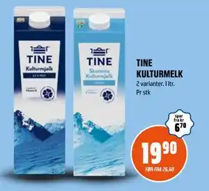 Coop Obs TINE KULTURMELK tilbud