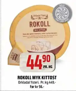 Coop Obs ROKOLL MYK KITTOST tilbud