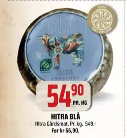 Coop Obs HITRA BLÅ tilbud