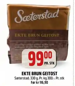 Coop Obs EKTE BRUN GEITOST tilbud