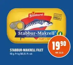 Coop Obs STABBUR-MAKRELL FILET tilbud