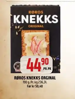 Coop Obs RØROS KNEKKS ORGINAL tilbud