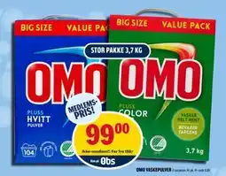 Coop Obs STOR PAKKE 3,7 KG, Medlemspris tilbud