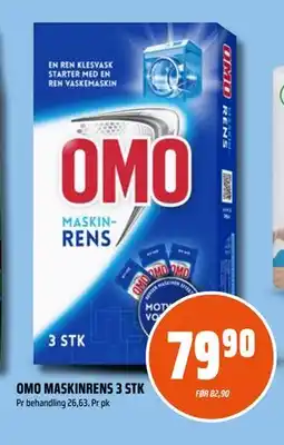 Coop Obs OMO MASKINRENS 3 STK tilbud