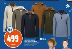 Coop Obs NORTHPEAK USTAOSET 1/2 ZIP ULLGENSER UNISEX tilbud