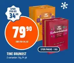 Coop Obs TINE BRUNOST tilbud