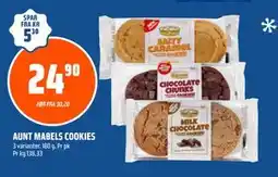 Coop Obs AUNT MABELS COOKIES tilbud
