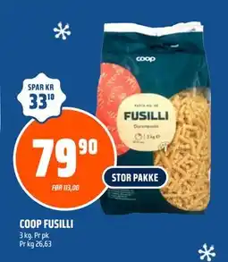 Coop Obs COOP FUSILLI tilbud